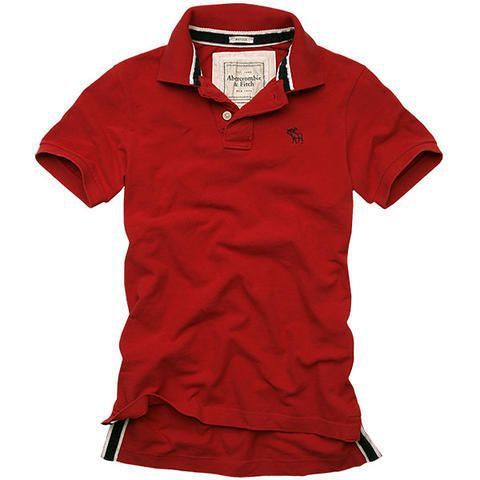 Abercrombie Fitch Hombres Polo Corto Remera AF7054